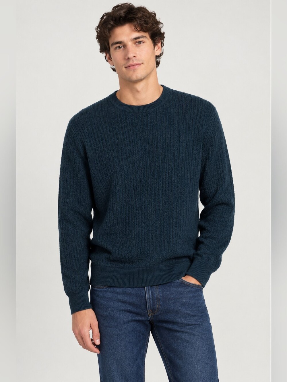 3/$25! H&M Mens Cable Knit Sweater